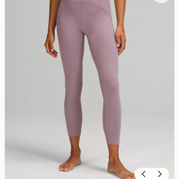 Lululemon Women’s InStill High-Rise Tight 25 Leggings Violet Verbena Size 10 - Picture 2 of 9
